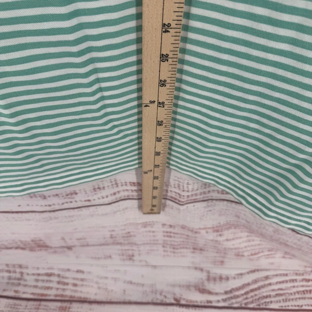 Ralph Lauren Pro Fit Polo Shirt Mens  XL Mint Green Striped Wyndham Championship